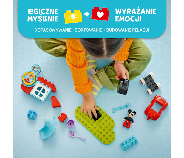 LEGO DUPLO 10454 Disney Klub przyjaciół Myszki Miki i samochód - 1308179 - zdjęcie 4